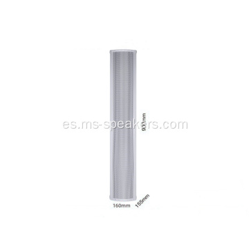 Altavoz de columna de dos vías de aleación de aluminio impermeable